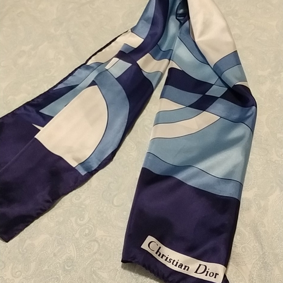 Original Christian Dior scarf geometric modern - Picture 8 of 15